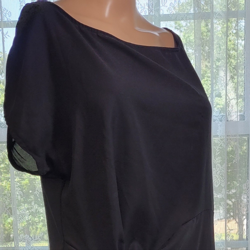 AVAILABLE by Angela  Holiday Fashions Dress Black Med.